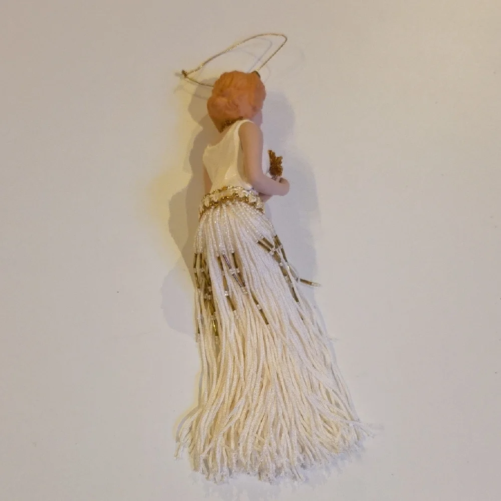 Christmas Ornament - 1920's Flapper Style Doll Ornament